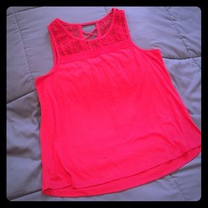 Comfy, Flowy, Lacey Tank Top